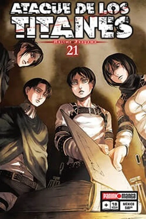 Ataque De Los Titanes Nº21 - Panini