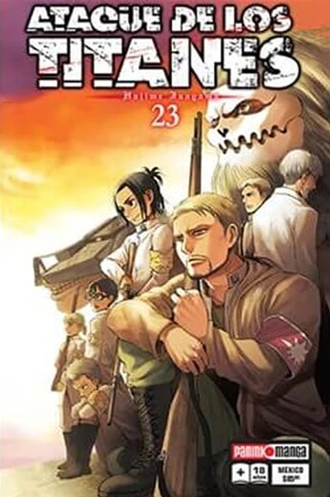Ataque De Los Titanes Nº23 - Panini