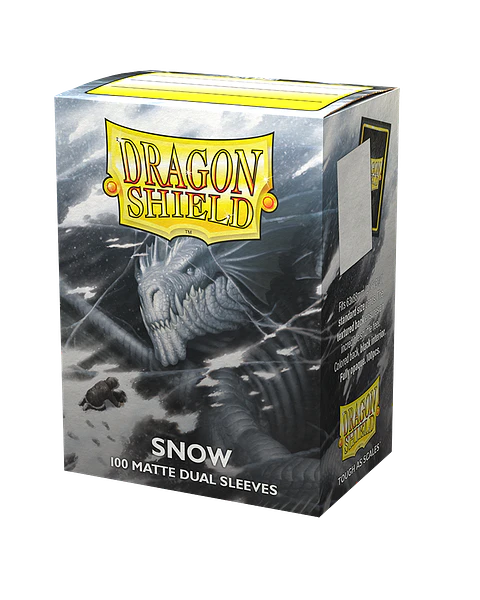 Protectores Dragon Shield Dual Matte - Snow (x100)