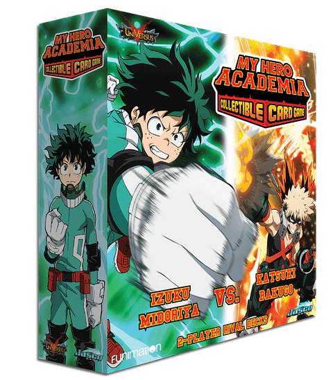 My Hero Academia Collectible Card Game - Izuku Midoriya vs. Katsuki Bakugo 2-Play Rival Decks