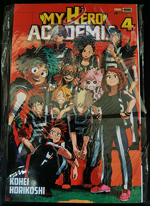 My Hero Academia N°04 - Panini (Tapa Dañada)