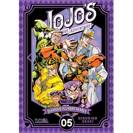 JoJo's Bizarre Adventure Parte IV Diamond is Unbreakable: Tomo 05 (Lomo Dañado)