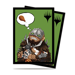 Protectores Ultra-Pro - Chibi Collection Garruk - I'm Starving! (x100)