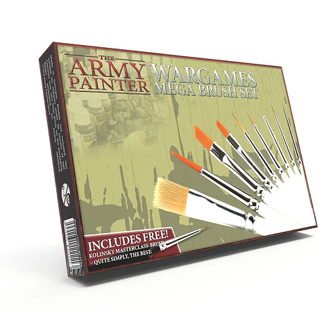 Set de Pinceles: Wargames Mega Brush Set (10 pinceles)