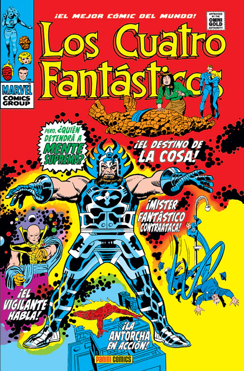 Los Cuatro Fantásticos: ¿Quién Detendrá A Mente Suprema? - Marvel Gold