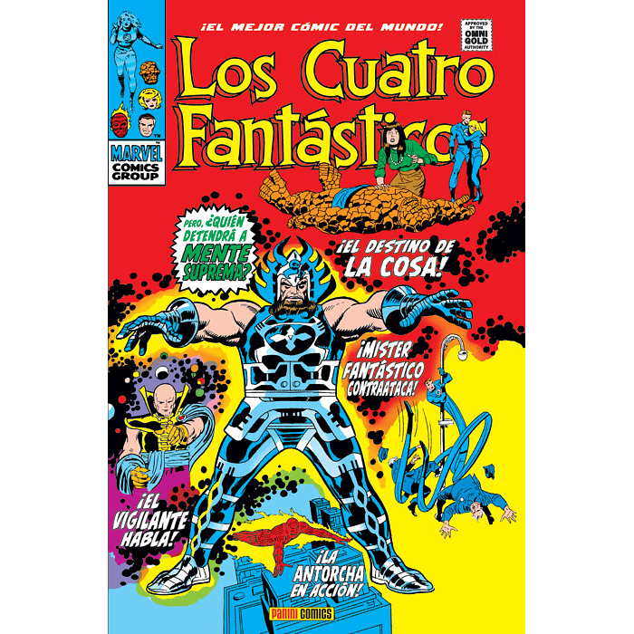 Los Cuatro Fantásticos: ¿Quién Detendrá A Mente Suprema? - Marvel Gold