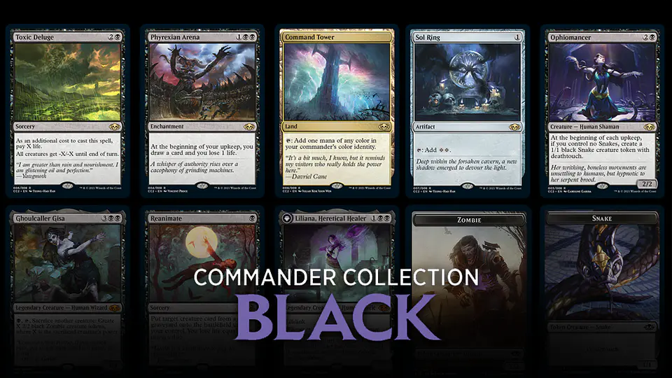 Commander Collection Black 2