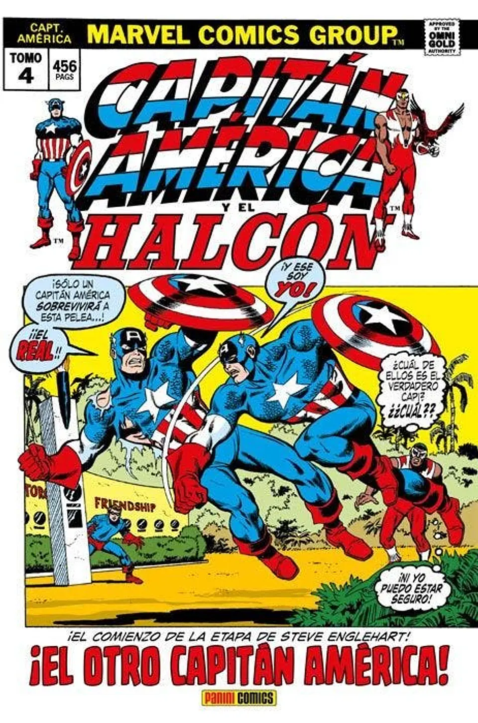 Capitán América y El Halcón 4 - ¡El Otro Capitán América! - Marvel Gold 1