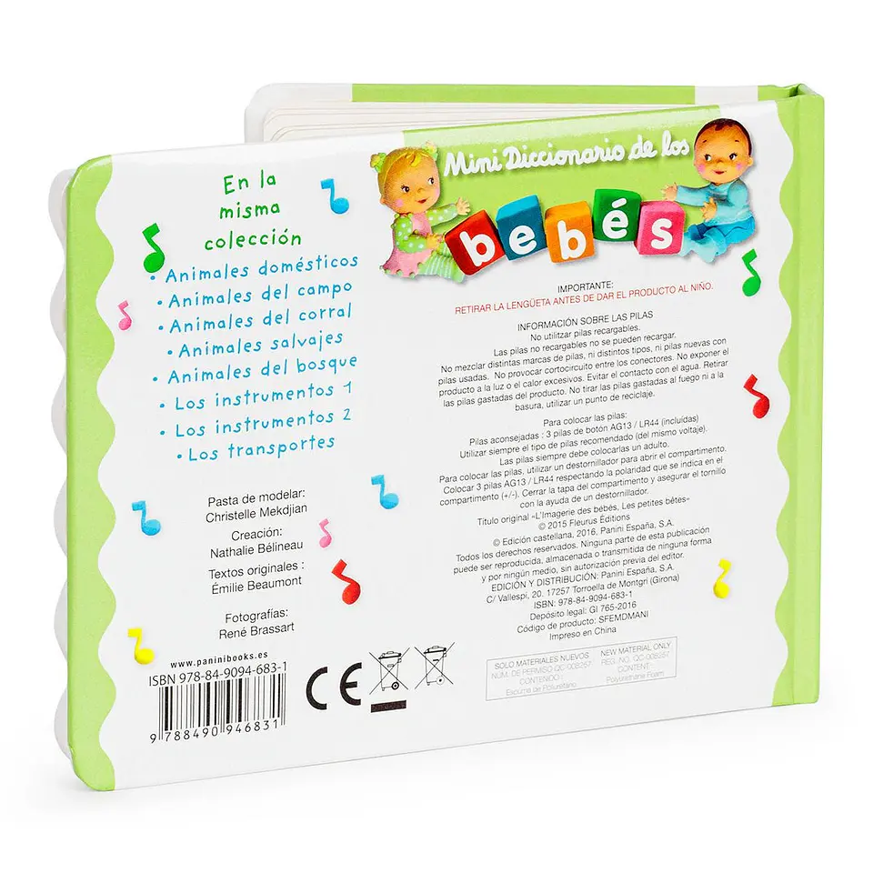 Mini Diccionario de los Bebés - Animalitos, Musical 2