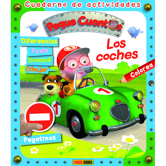 Peque Cuentos, Cuaderno de Actividades - Los Coches