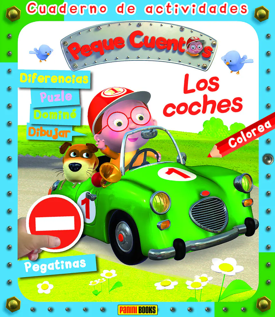 Peque Cuentos, Cuaderno de Actividades - Los Coches 1