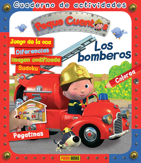 Peque Cuentos, Cuaderno de Actividades - Los bomberos