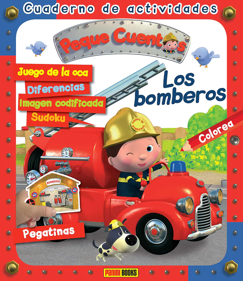 Peque Cuentos, Cuaderno de Actividades - Los bomberos 1