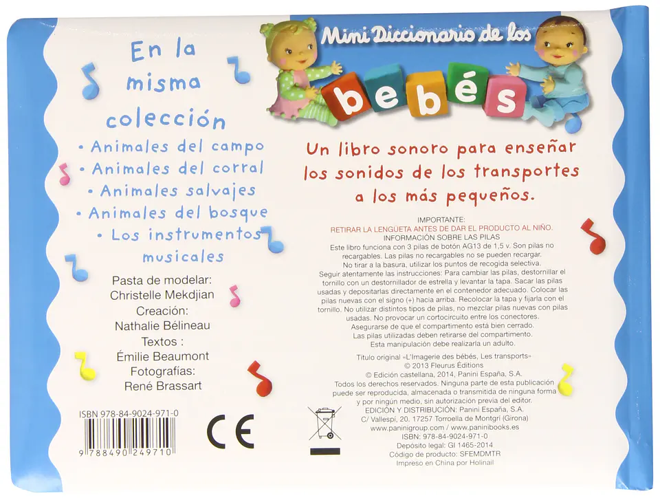 Mini Diccionario de los Bebés - Los Transportes, Musical 2