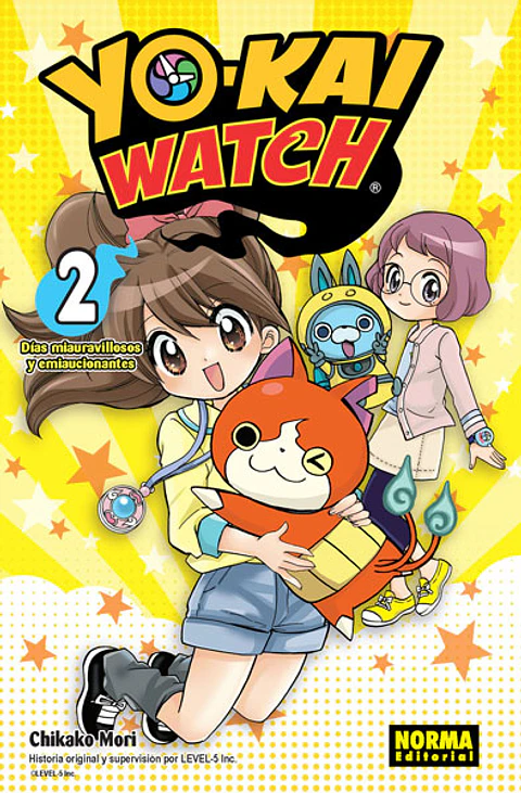 Yo Kai Watch Dias Miauravillosos Y Emiaucionantes Vol.2