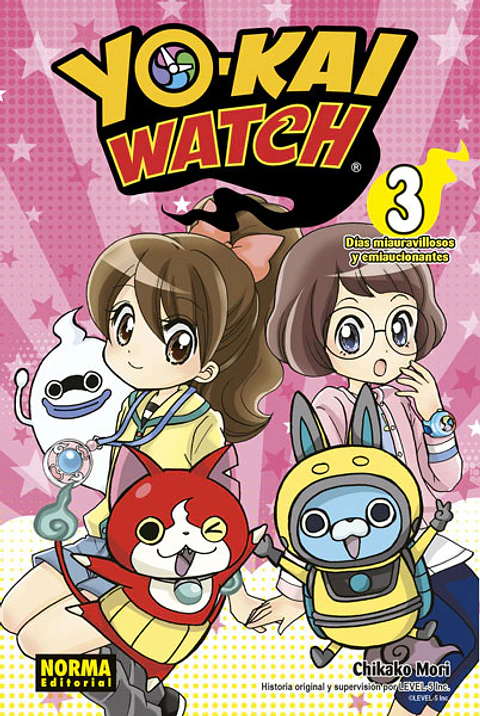 Yo Kai Watch Dias Miauravillosos Y Emiaucionantes Vol.3