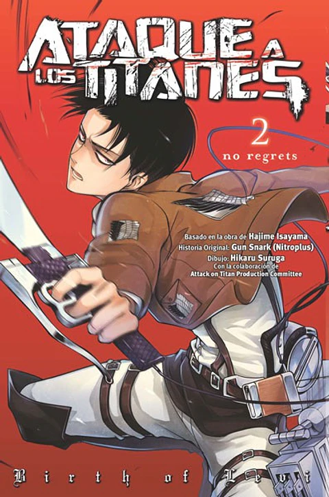 Ataque A Los Titanes No Regrets Vol.02