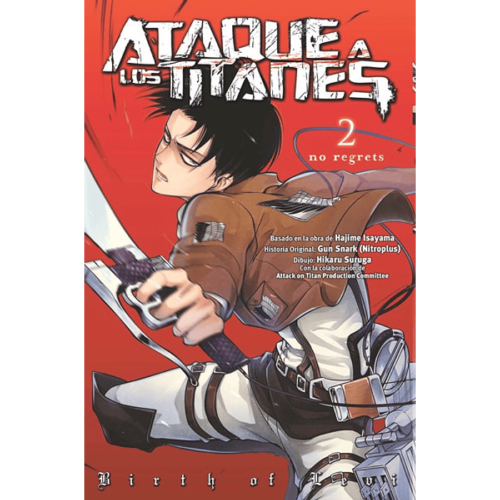 Ataque A Los Titanes No Regrets Vol.02