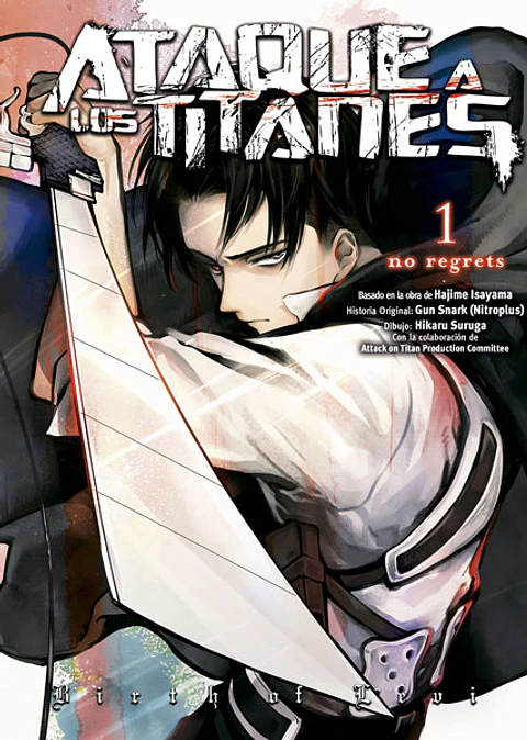 Ataque A Los Titanes No Regrets Vol.01 - COLOR