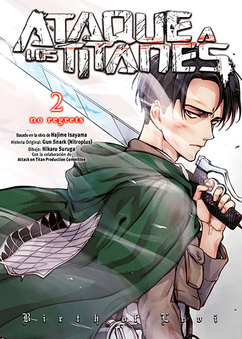 Ataque A Los Titanes No Regrets Vol.02 - COLOR
