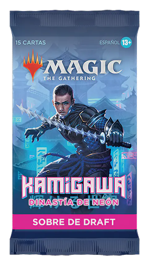 Sobre de Draft Kamigawa: Neon Dynasty (Inglés) 