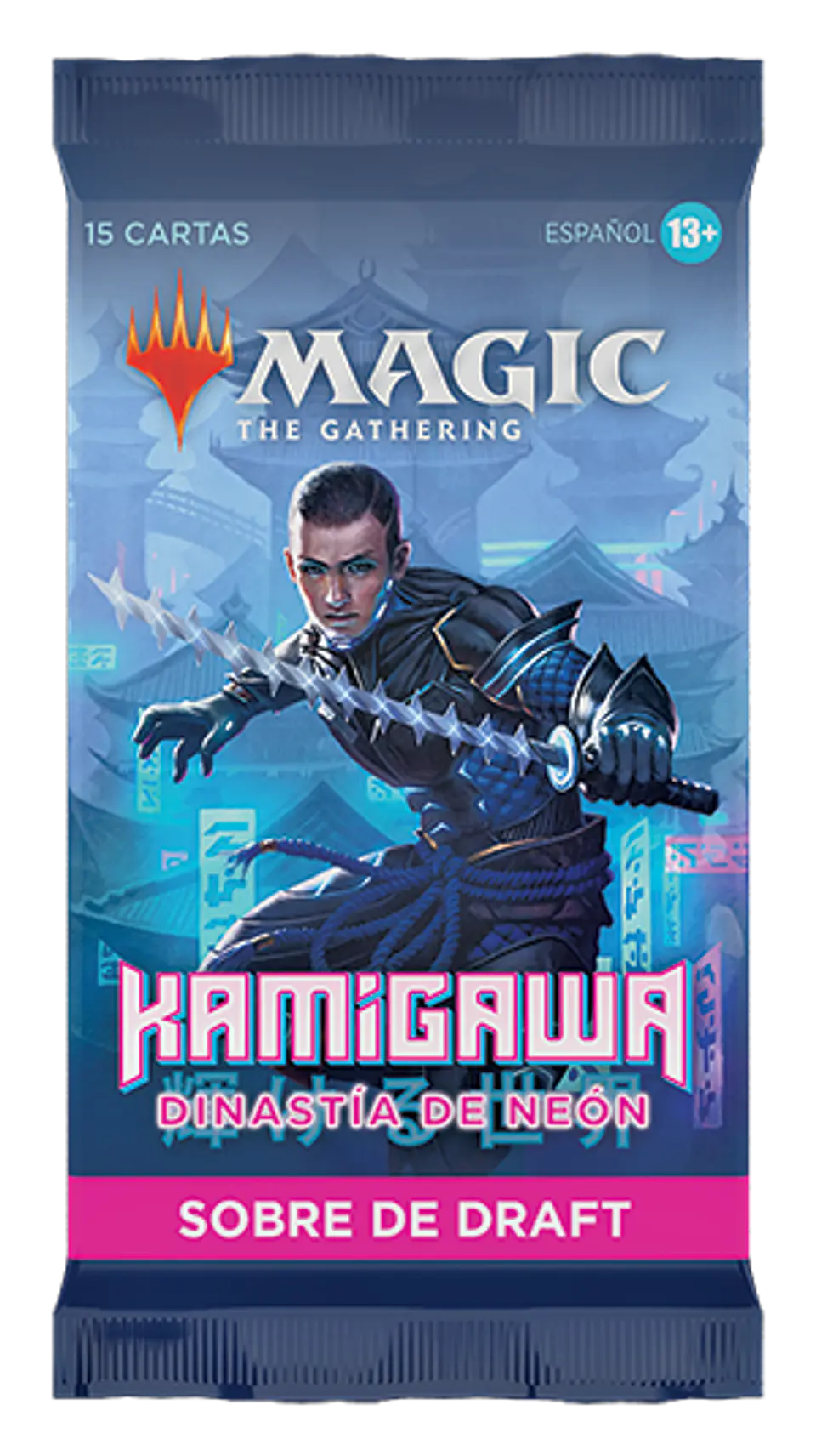Sobre de Draft Kamigawa: Neon Dynasty (Inglés)  1