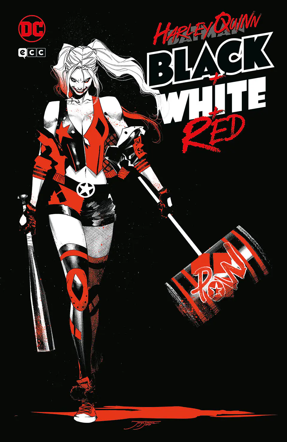 Harley Quinn: Blanco + Negro + Rojo  1