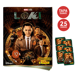 Álbum Loki + 25 sobres