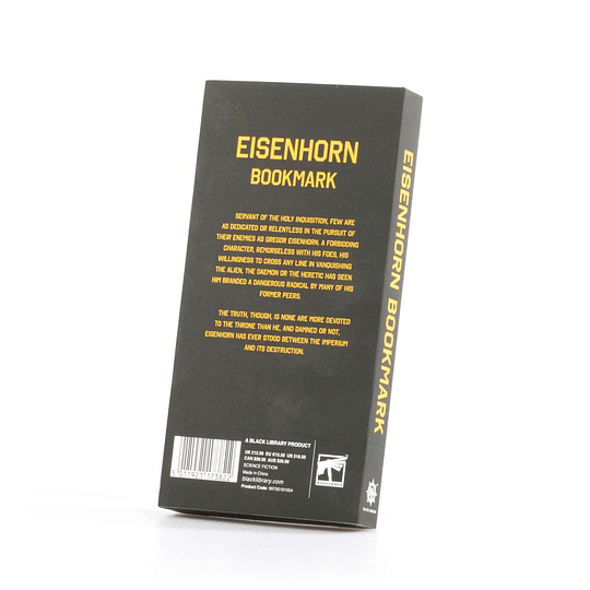 Marca Páginas: Eisenhorn - Eisenhorn Bookmark