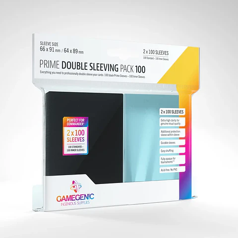 Prime Double Sleeving Pack 100