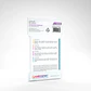 Protectores Gamegenic Estandar Europeo - Prime Transparente 62X94mm (x50) - thumbnail 2