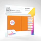 Protectores Gamegenic - Matte Prime Non-Glare Naranjo (x100) - thumbnail 1