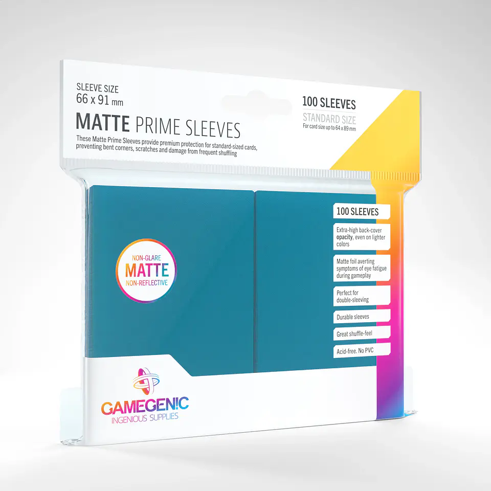 Protectores Gamegenic - Matte Prime Non-Glare Azul (x100) 1