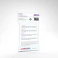 Protectores Gamegenic Estandar Europeo - Matte Non-glare Transparente 62X94mm (x50) - Thumbnail 2
