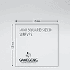 Protectores Gamegenic Mini Square - Transparente Matte 53X53 mm (x50) 