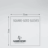 Protectores Gamegenic Square - Transparente Matte 73x73mm (x50)