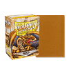 Protectores Dragon Shield Matte - Dorado (x100) 2