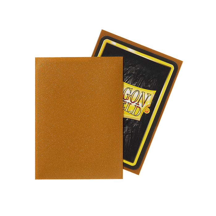 Protectores Dragon Shield Matte - Dorado (x100) 3