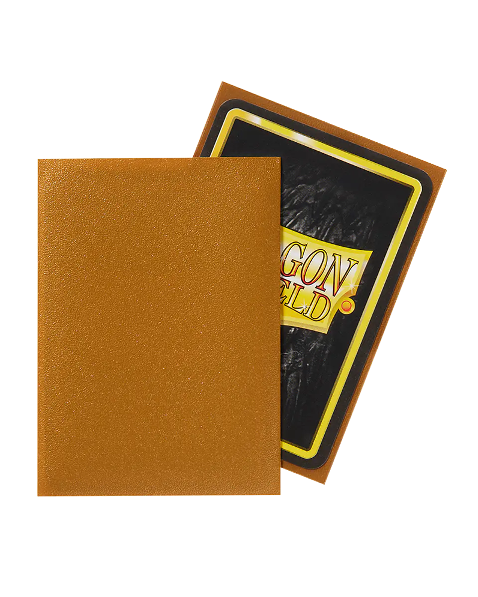 Protectores Dragon Shield Matte - Dorado (x100) 3