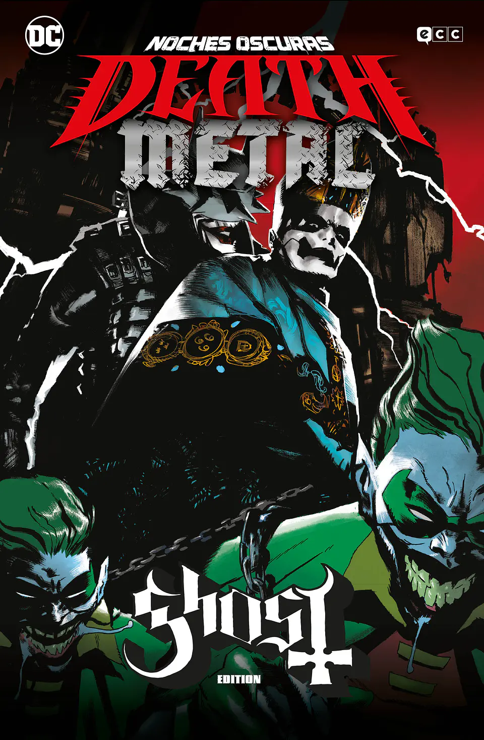 Noches Oscuras: Death Metal Vol.02 (Ghost Band Edition)(Rústica)(ECC)  1