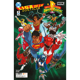 Liga de la Justicia/Power Rangers Núm.02 (ECC) 
