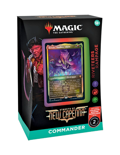Commander Streets of New Capenna - Riveteers Rampage (Inglés)