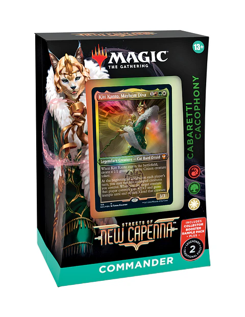 Commander Streets of New Capenna - Cabaretti Cacophony (Inglés)