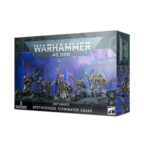 Grey Knights: Brotherhood Terminator Squad - Escuadra de Exterminadores 