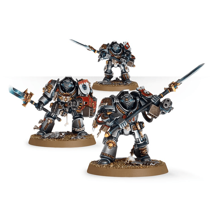 Grey Knights: Brotherhood Terminator Squad - Escuadra de Exterminadores  3