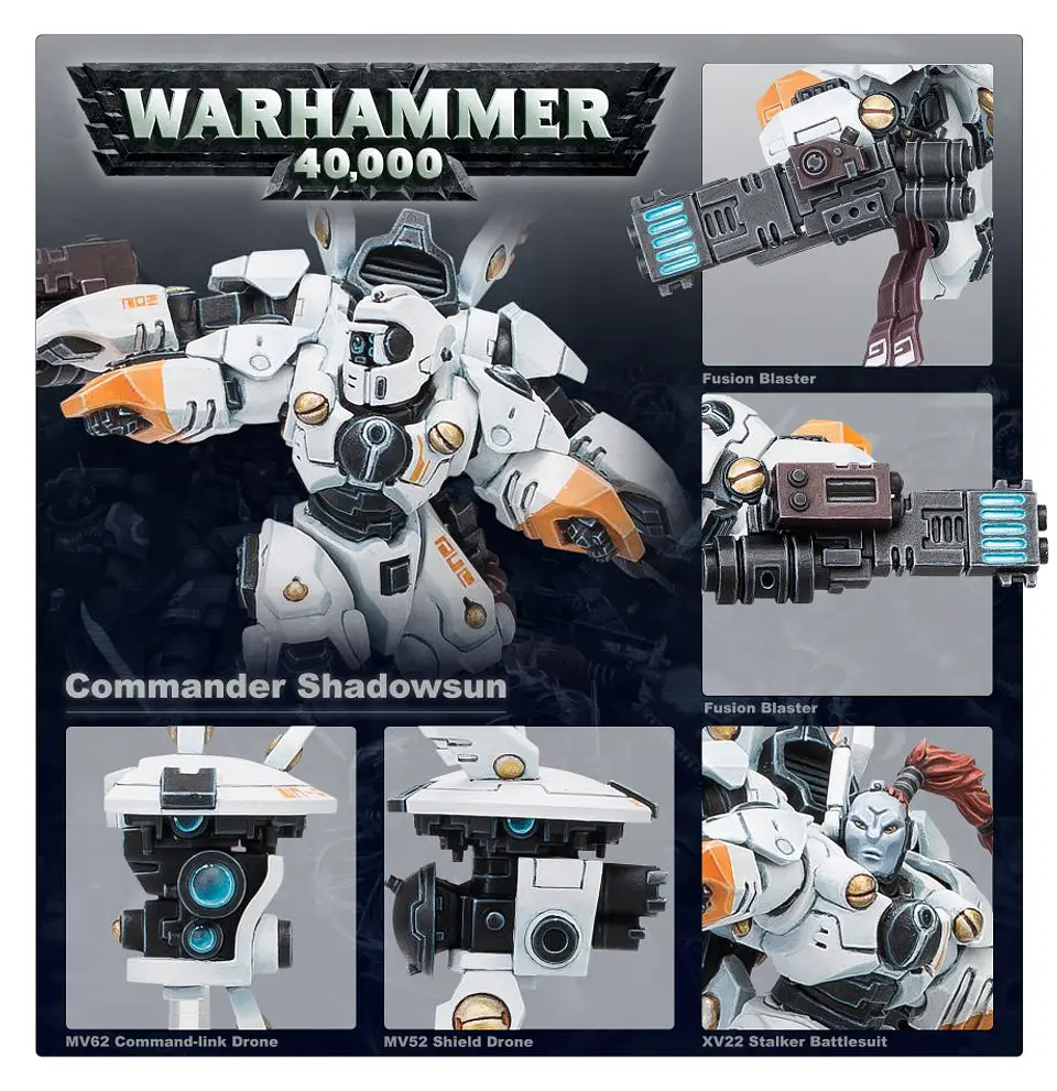 T'au Empire: Commander Shadowsun  2