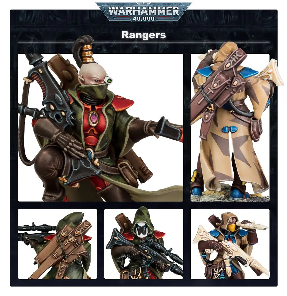 Aeldari: Rangers - Exploradores  2