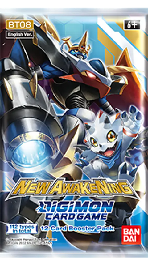 Sobre Digimon CCG: New Awakening (BT08) 