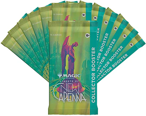 Sobre de Collector Boosters Streets of New Capenna 