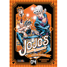 JoJo's Bizarre Adventure Parte V Vento Aureo: Tomo 04 
